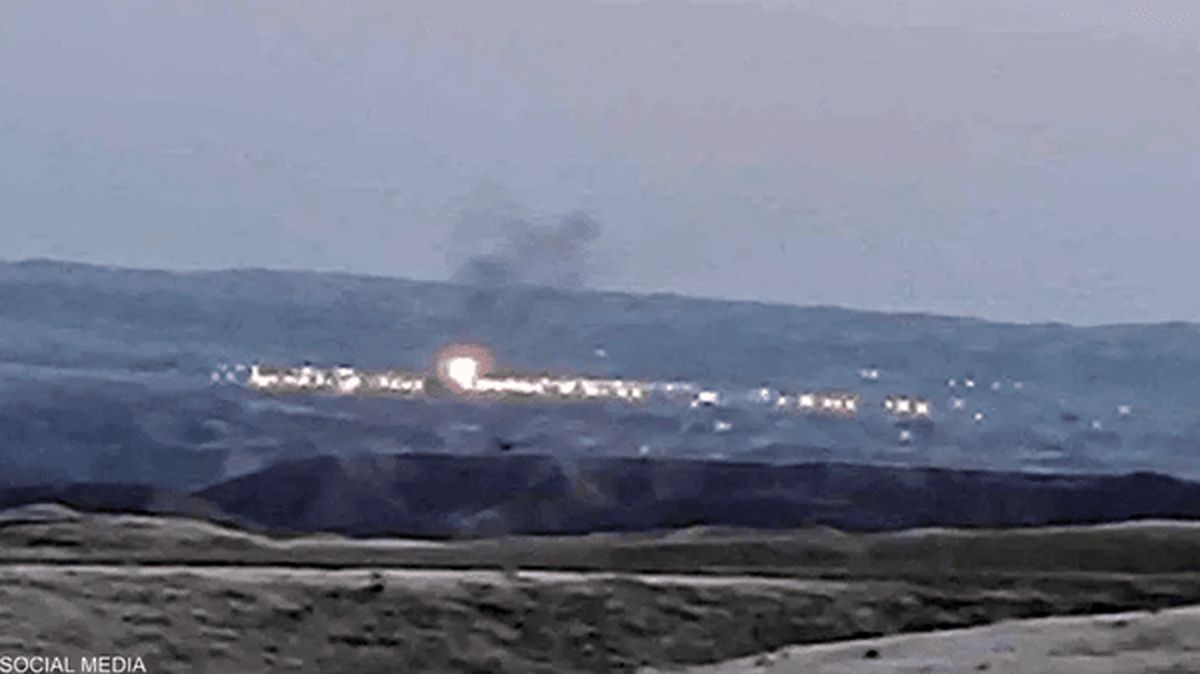 حمله پهپادی به میدان گازی «کورمور» در شمال عراق