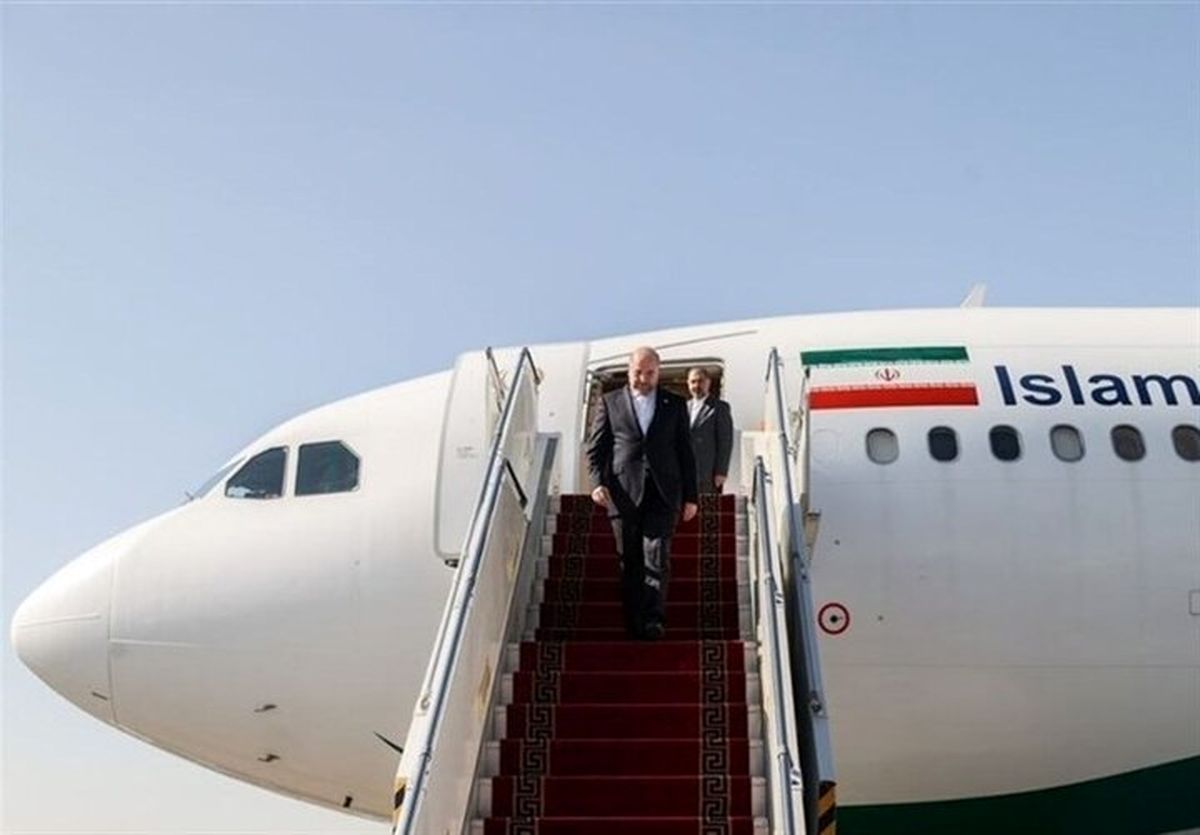 قالیباف وارد فرودگاه مهرآباد شد