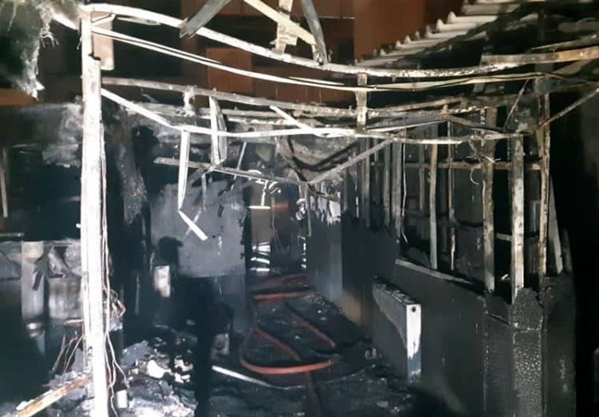  آتش‌سوزی در خوابگاه بانوان در خیابان شریعتی  
