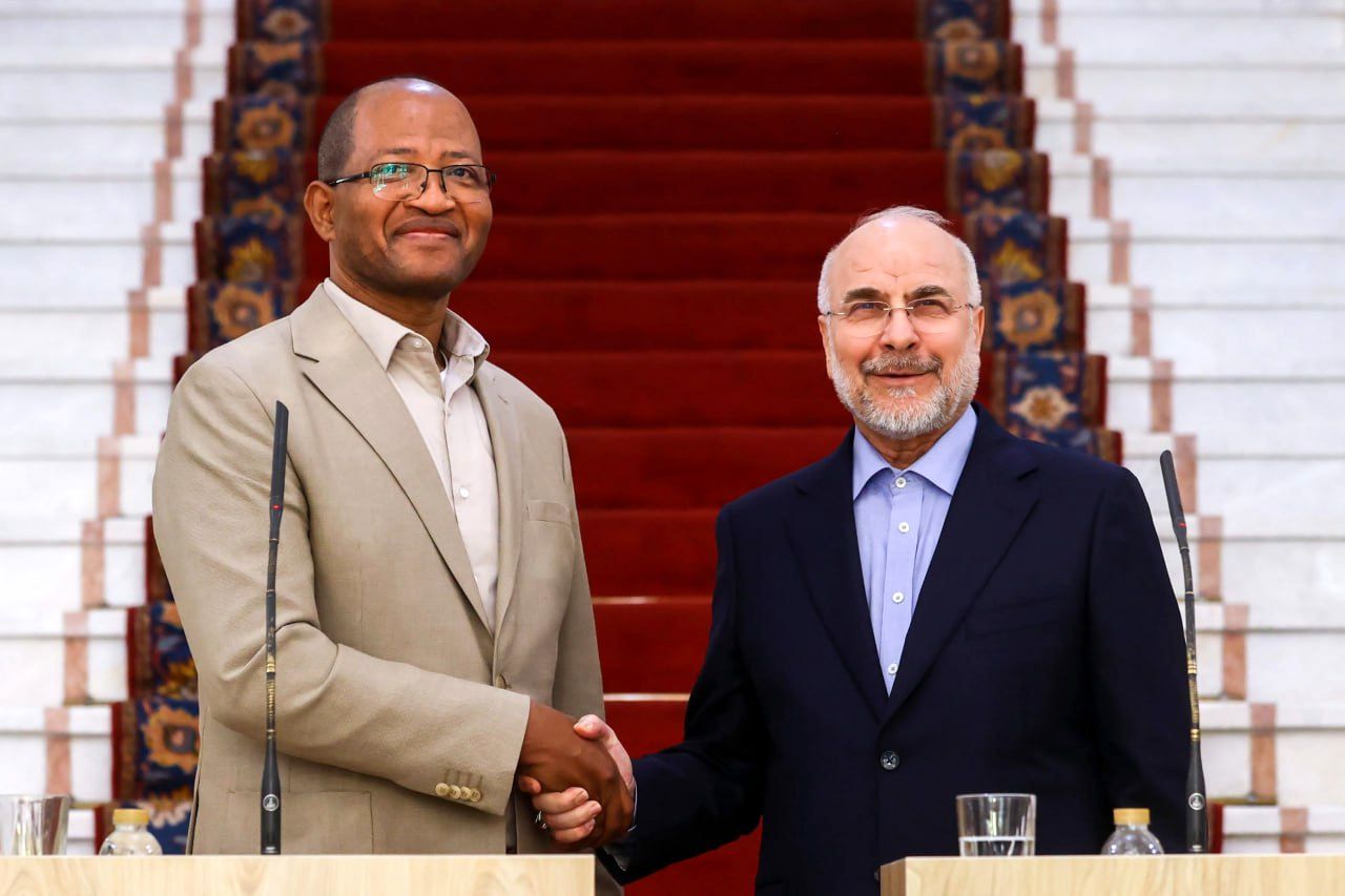 تصاویر: کنفرانس خبری مشترک رؤسای مجالس ایران و اتیوپی