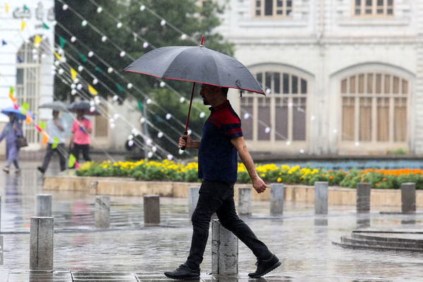 بارش باران در استان‌های ساحلی خزر | احتمال سیلاب در 3 استان + نقشه