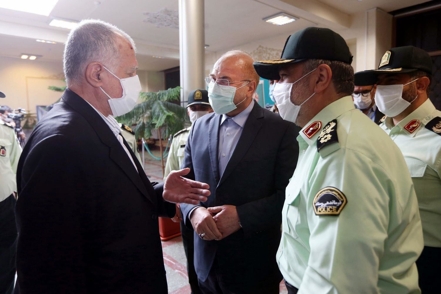 تصاویر: حضور قالیباف در همایش سراسری ناجا