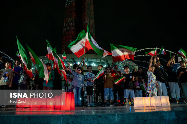 تصاویر: گرامیداشت شهدای جنگ ۱۲ روزه
