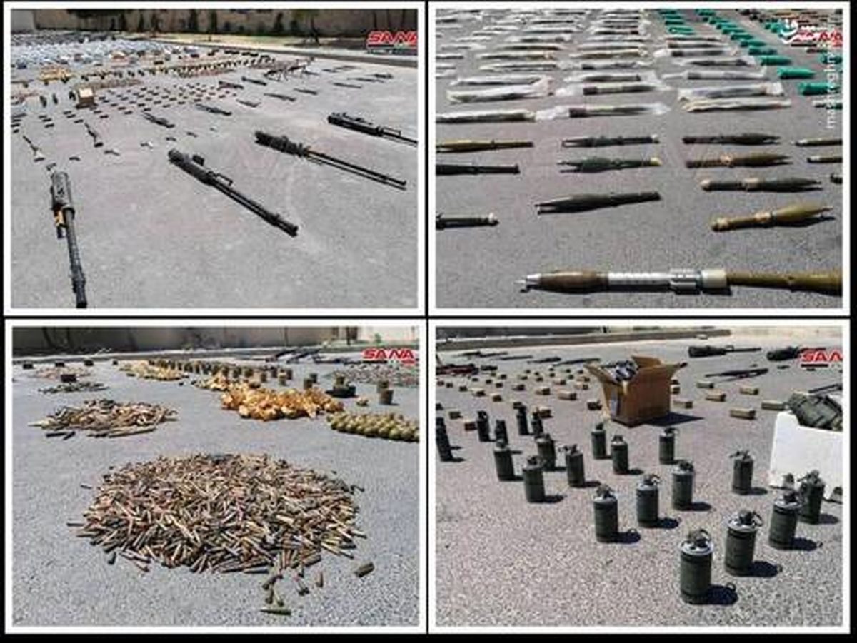 عکس: کشف مین‌های اسرائیلی در سوریه