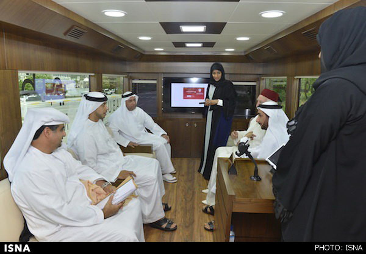 اولین دادگاه متحرک جهان در امارات/تصاویر