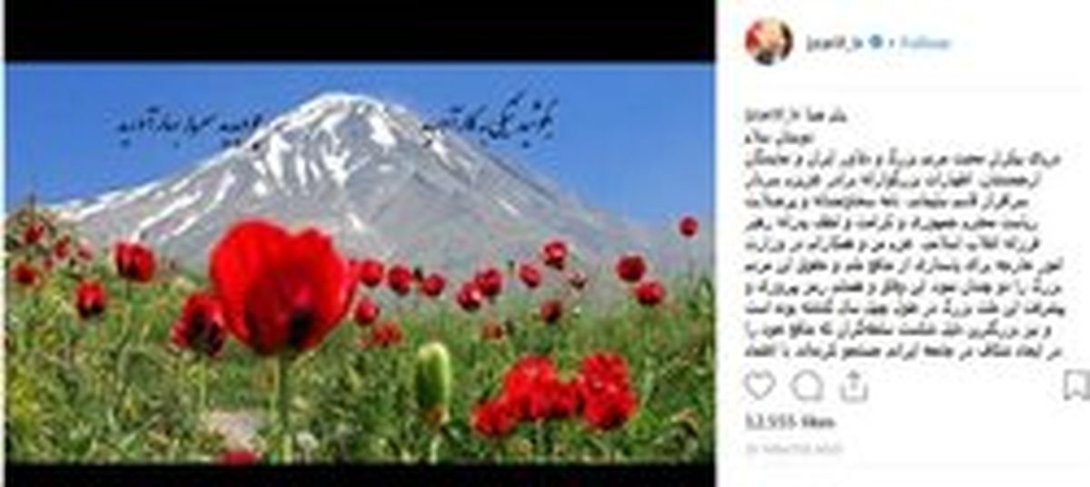 پیام تشکر ظریف از روحانی و سردار سلیمانی