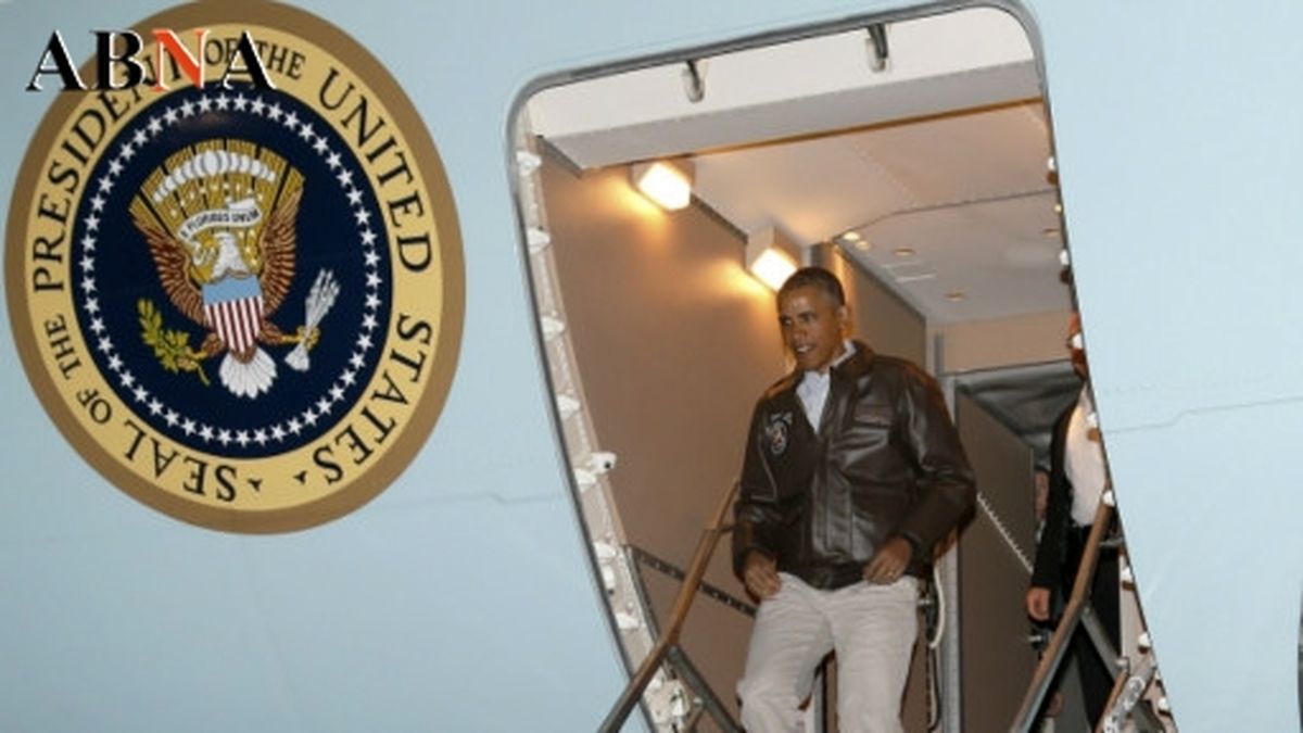 اوباما شبانه وارد افغانستان شد/تصاویر