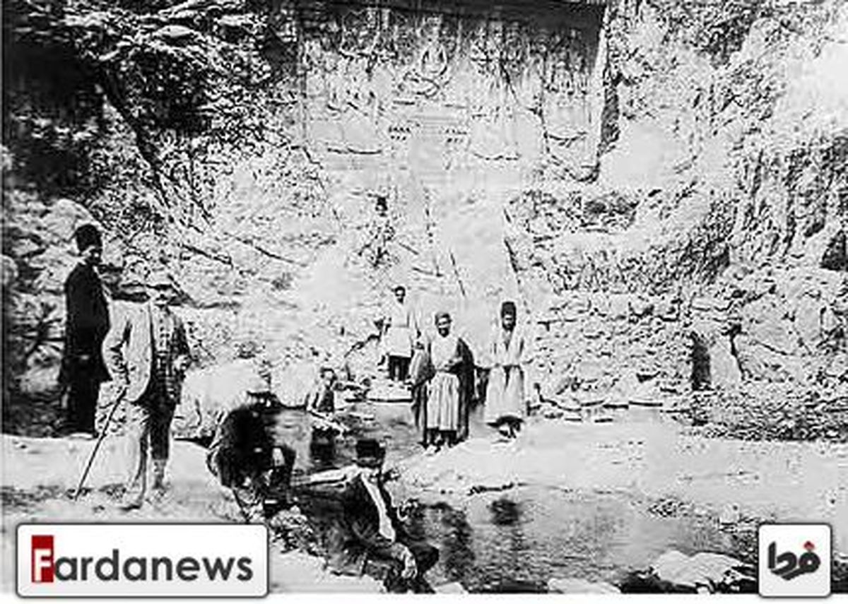 چشمه علی در شهر ری،سال ۱۲۸۰/عکس