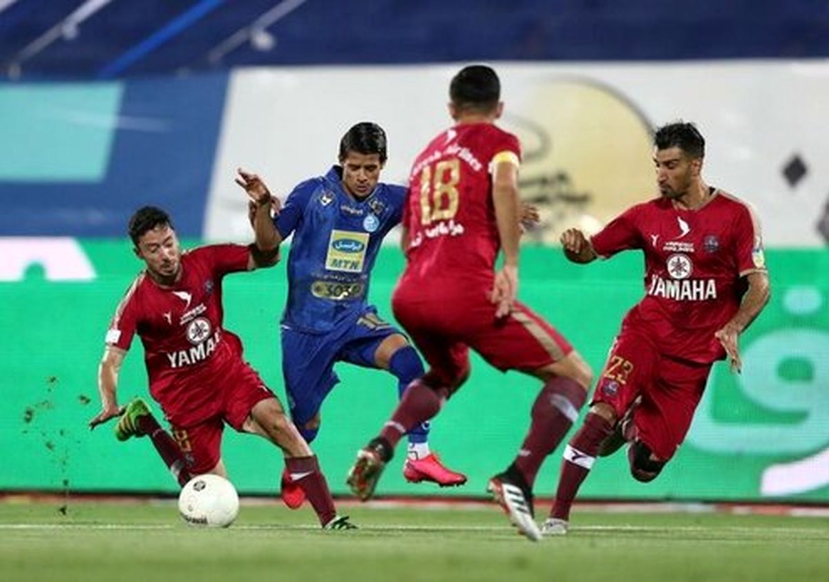 توقف استقلال مقابل نساجی