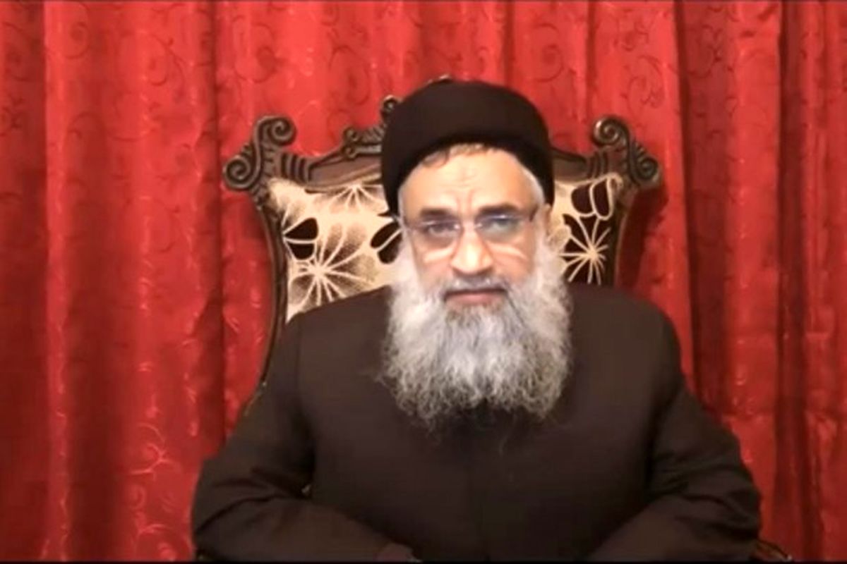 جنجالی شدن عکس روحانی شیعه در غزه+تصاویر