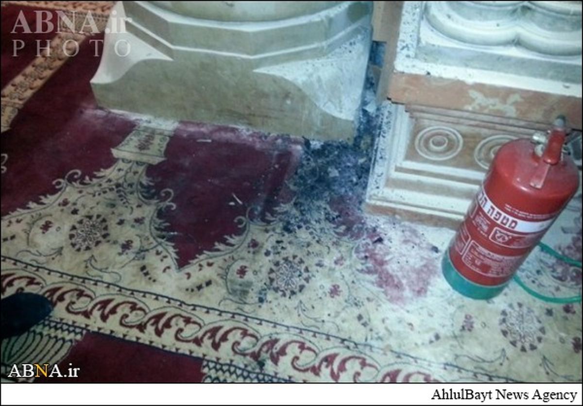 آتش سوزی در مسجد الاقصی/تصاویر
