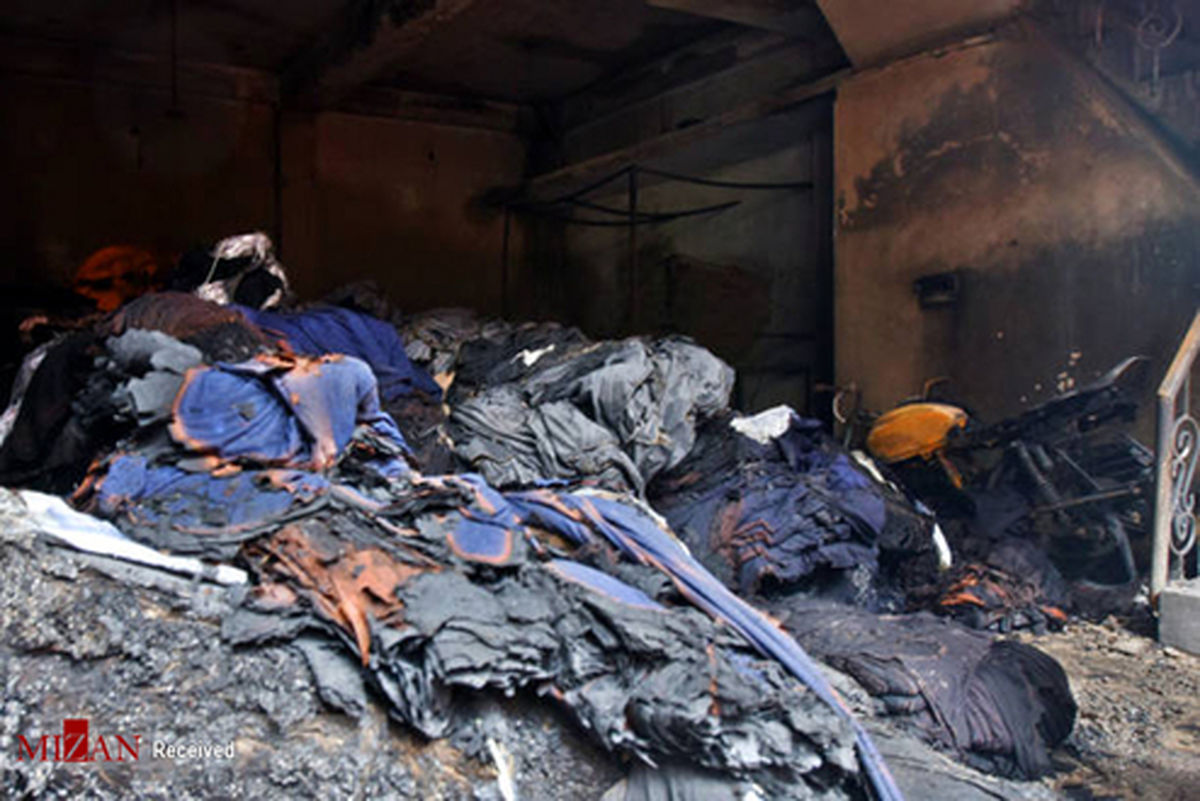 تصاویر: آتش سوزی مرگبار انبار پوشاک در دهلی‌نو