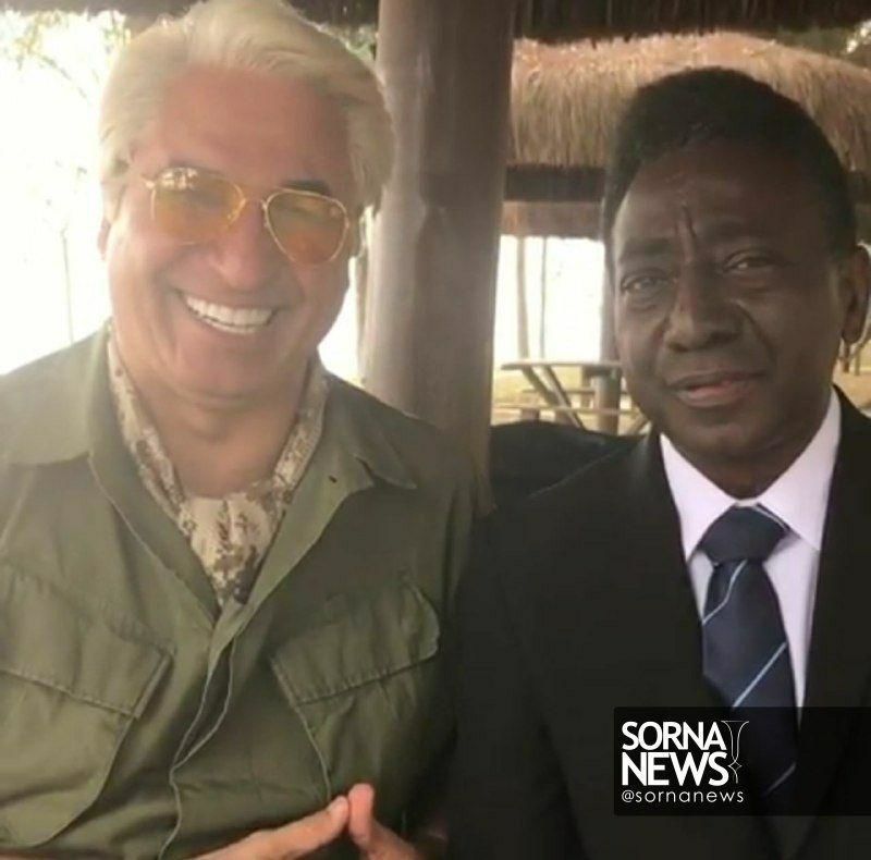 گريم متفاوت حميد فرخ نژاد در برزيل! +عکس