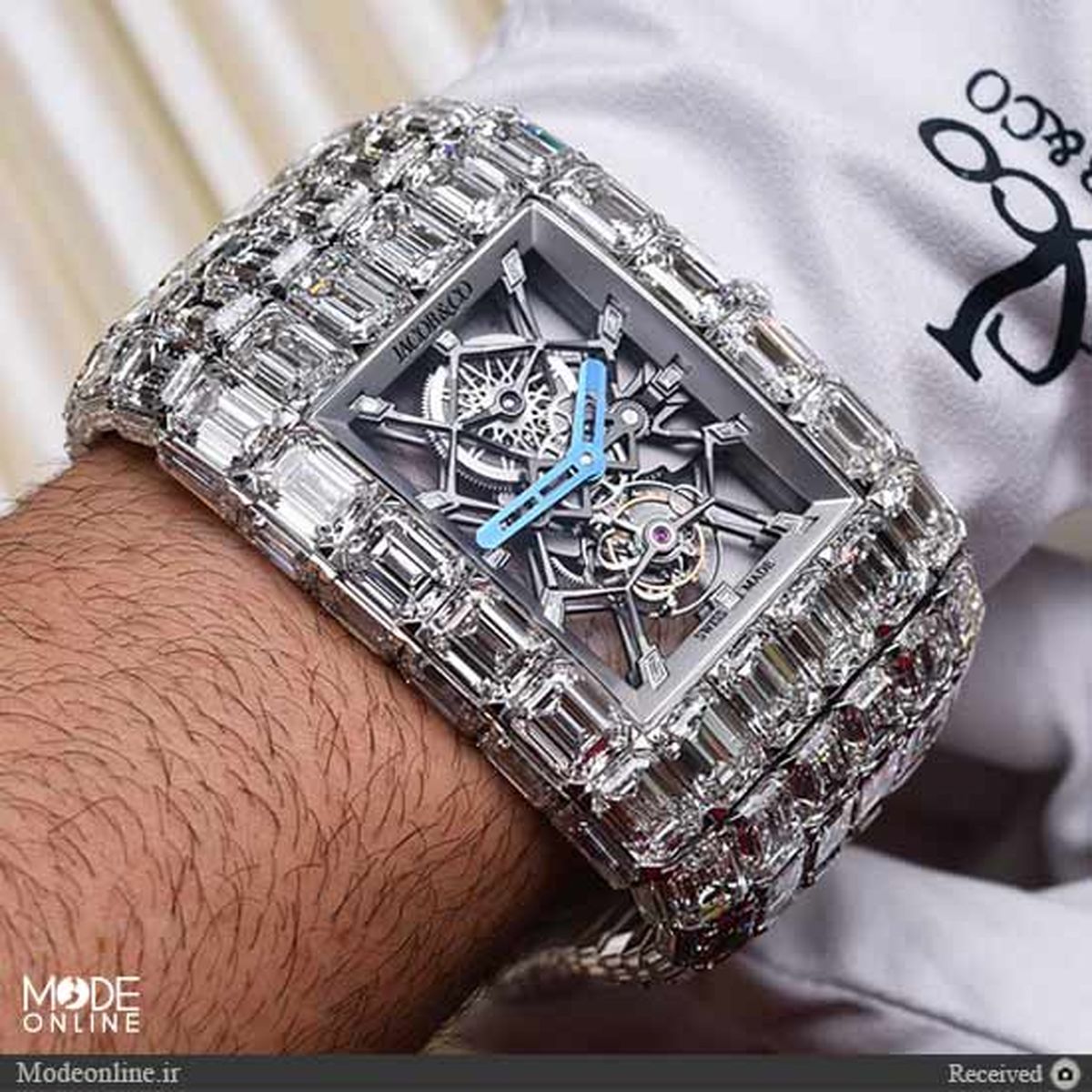 ساعت الماس 54 میلیارد تومانی/تصاویر
