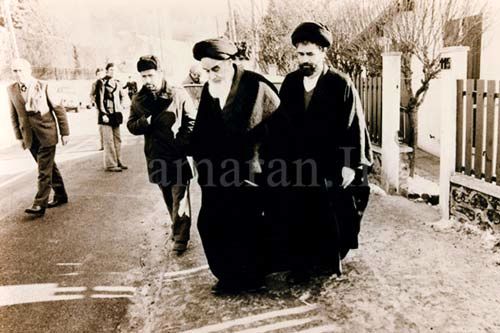 عکس‌های منتشرنشده صدرعاملی ازامام(ره)