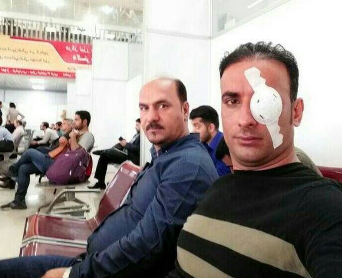 عکس: تماشاگر ویژه بازی استقلال