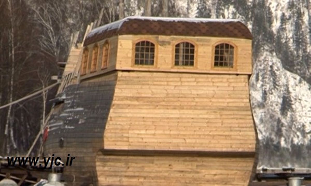 ساخت کشتی واقعی از روی فیلم +عکس