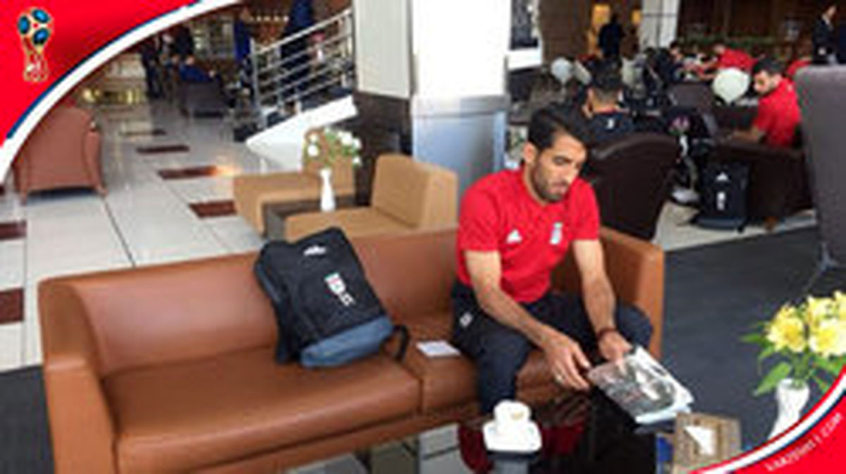 ملی‌پوشان فوتبال با پرواز اختصاصی تهران را ترک کردند