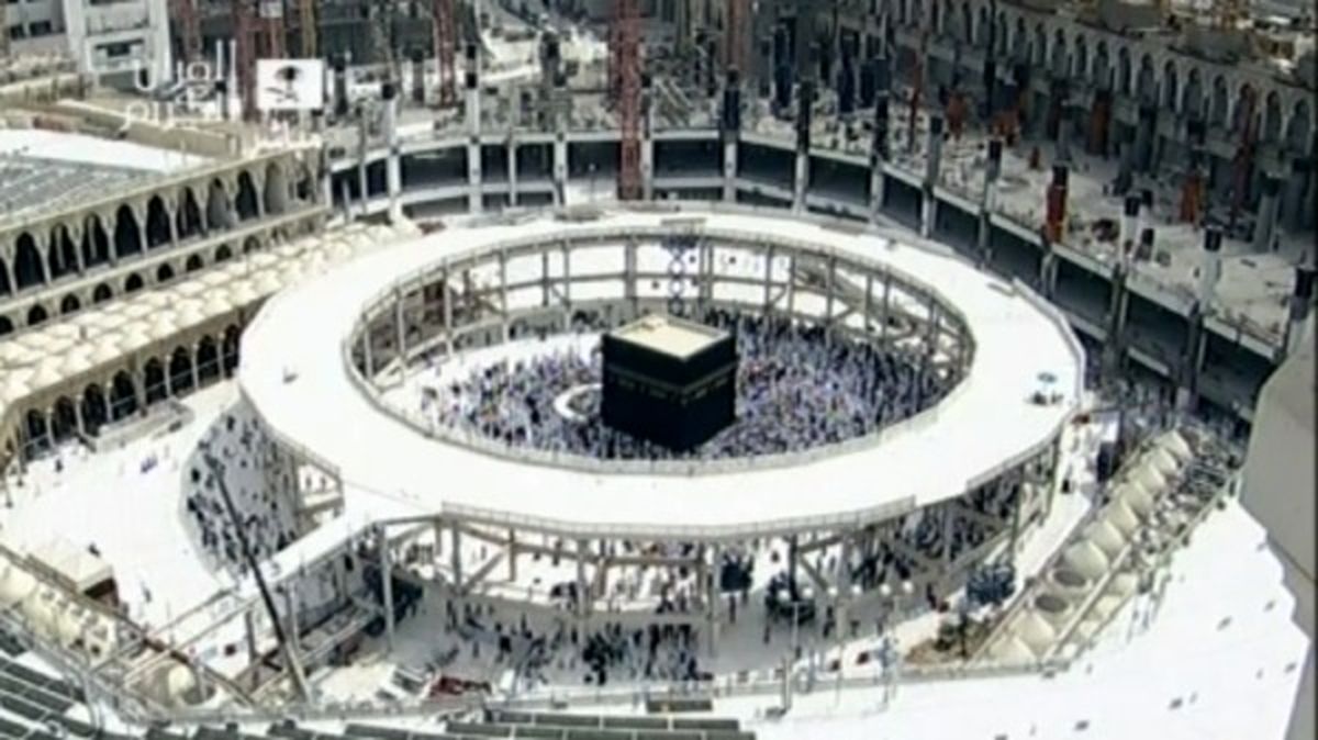 ساخت مکان‌جدید برای طواف‌درمکه/عکس