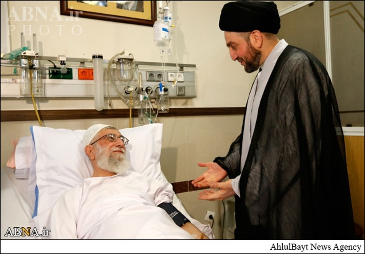 عیادت عمارحکیم از رهبر انقلاب/تصاویر