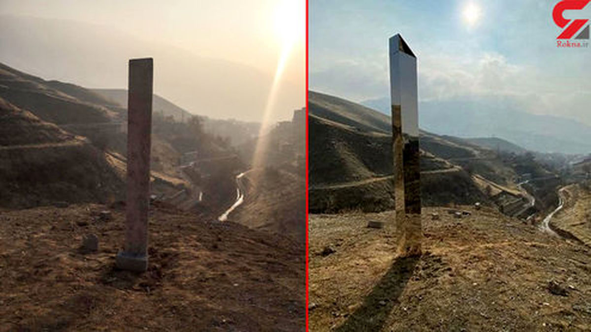سازه عجیب جنجالی در تهران هم دیده شد؟ +عکس و فیلم