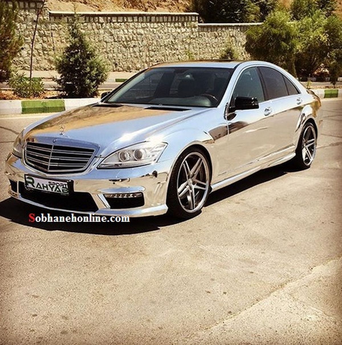 عکس: بنز خاص‌ استیلی در ایران