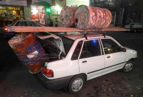 پرایدی که جای نیسان را گرفته است +عکس