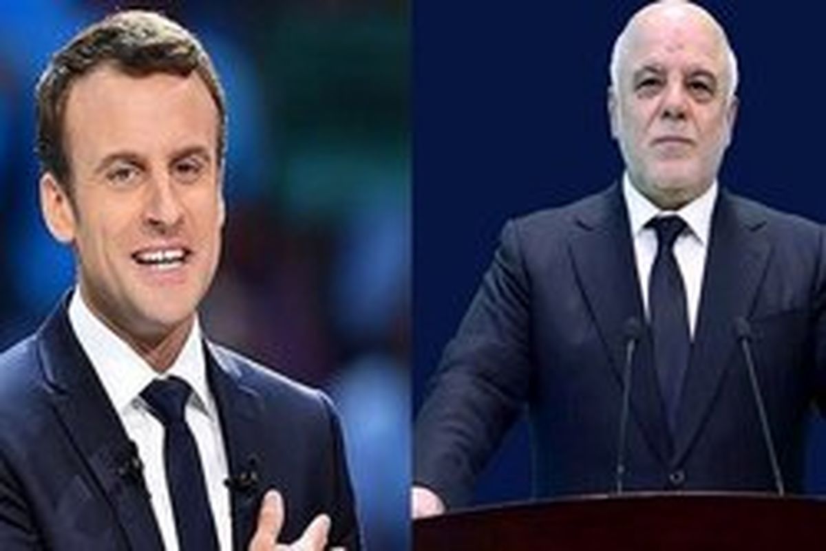 ماکرون بر حفظ تمامیت ارضی عراق تاکید کرد