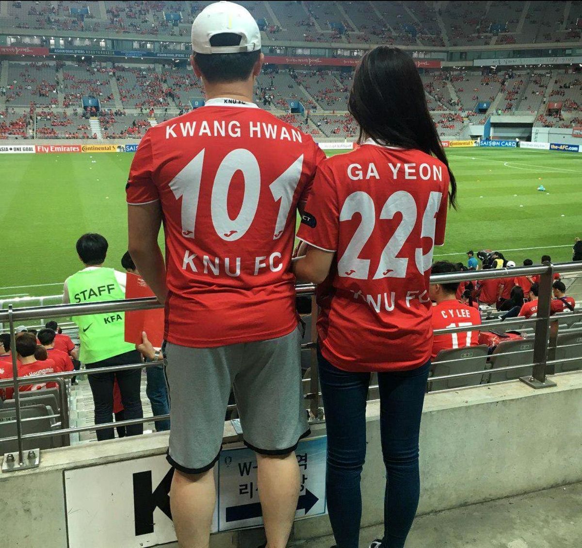 اقدام جالب زوج کره ای +عکس