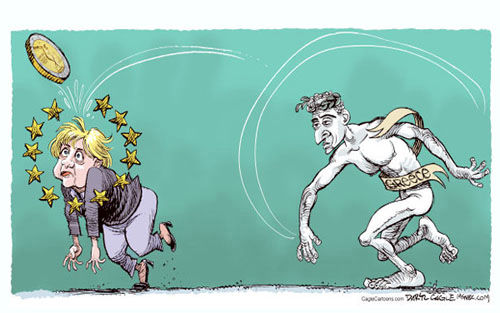 کاریکاتور/ دختر هیتلر، برو بیرون!