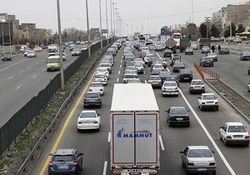 بارش باران در جادههای آذربایجان غربی، خراسان جنوبی و زنجان