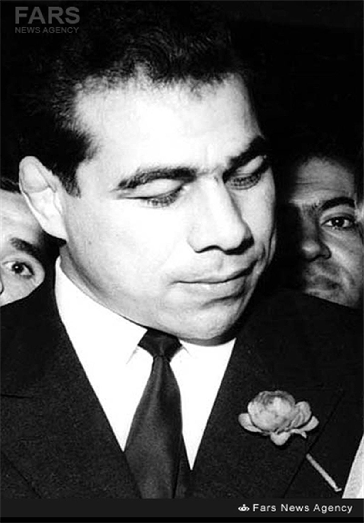 عکس: جهان پهلوان تختی در لباس دامادی