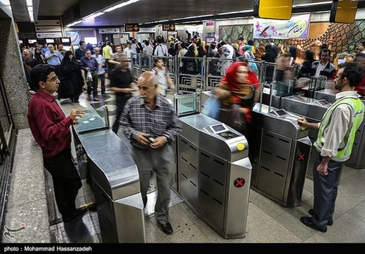 متروی تهران: ۱۶ فروردین ۲۸۸ هزار نفر جابجا شدند!