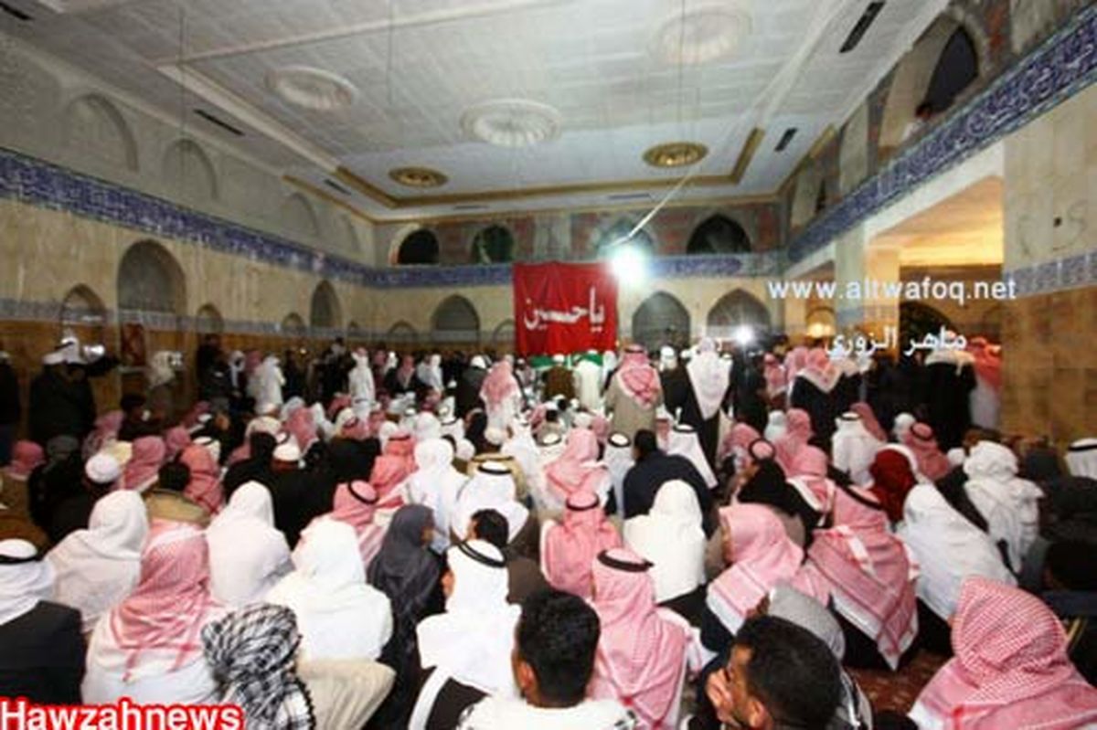 تصاویر: مراسم تشییع رهبر شیعیان عربستان