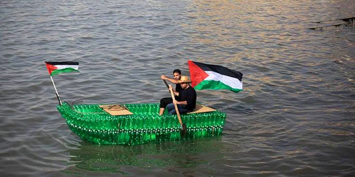 ابتکار جوان فلسطینی برای شکستن قوانین صهیونیستها/عکس