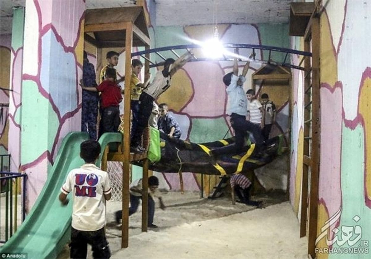 شهربازی کودکان سوری +تصاویر