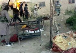 درگیری طالبان و گروه تروریستی داعش در افغانستان