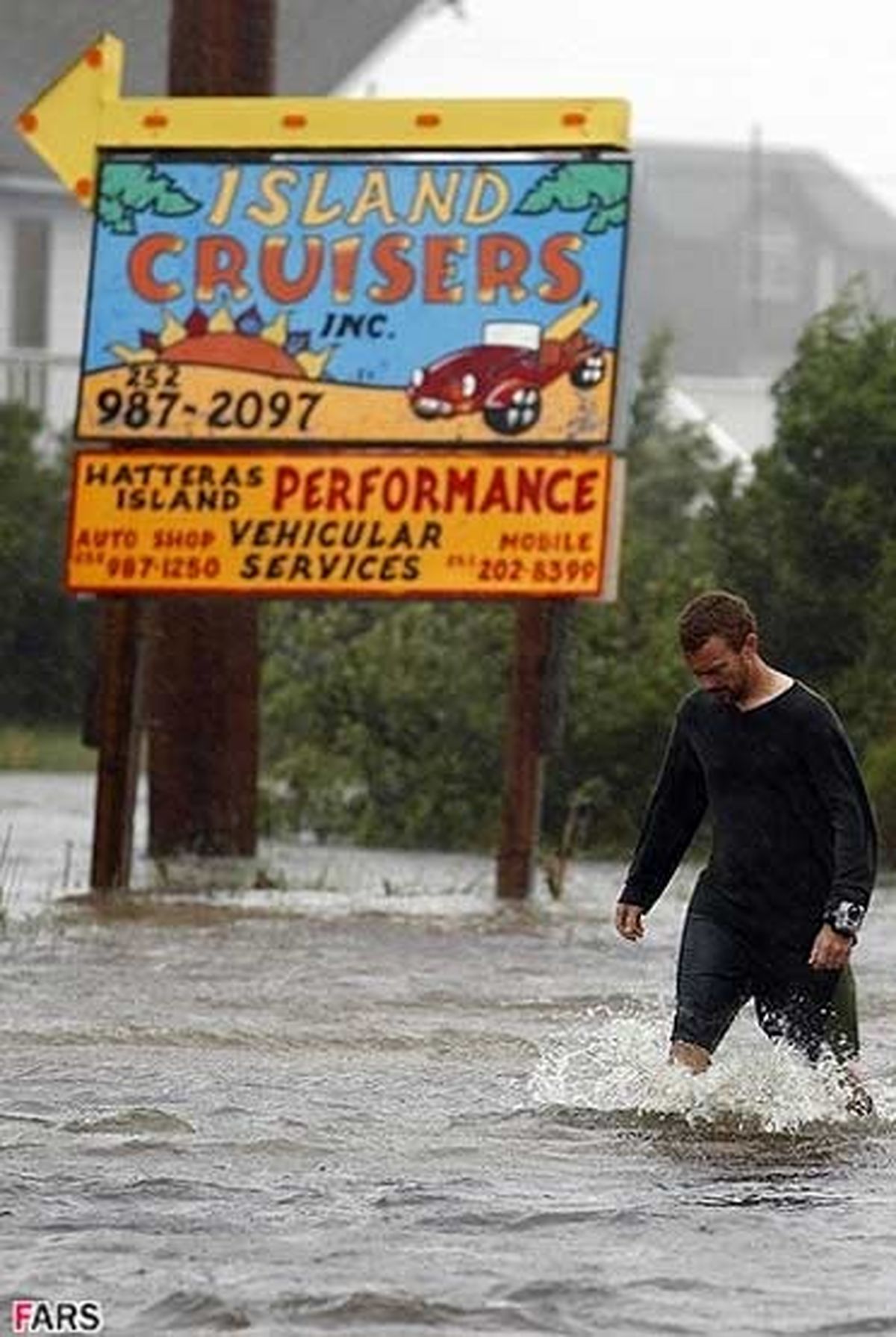 عکس/ توفان سهمگین آیرین در آمریکا