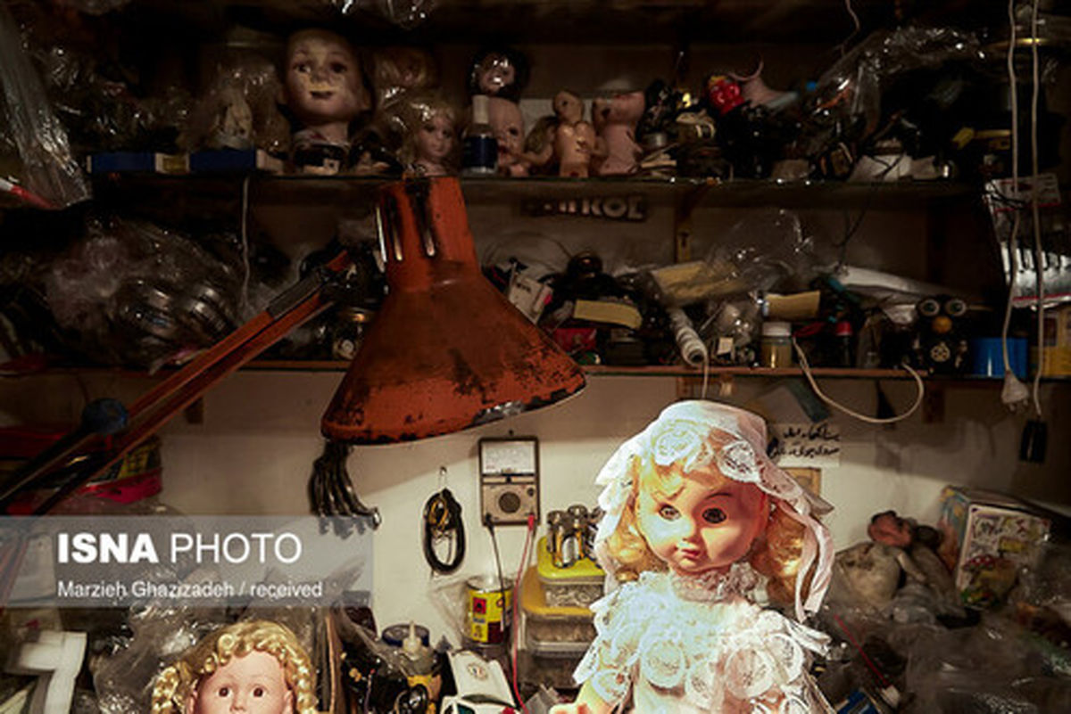 دزد عروسکها دستگیر شد