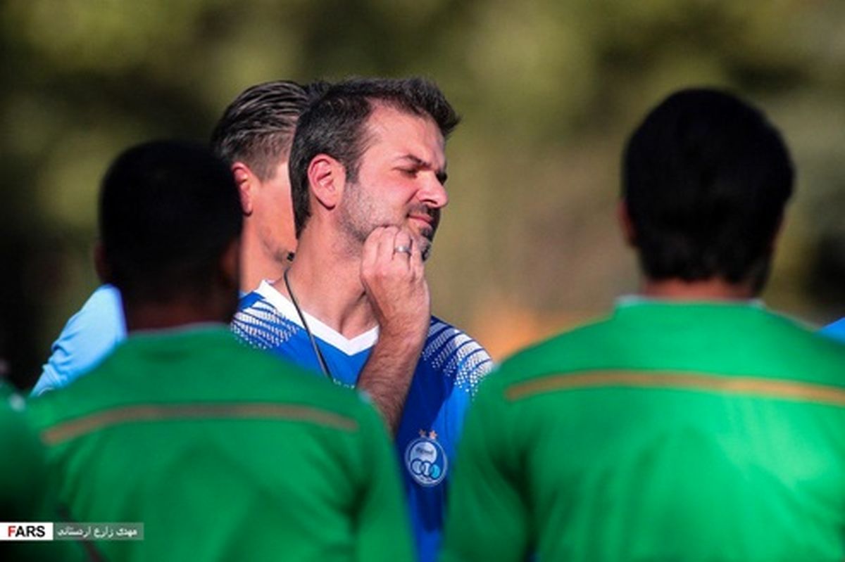 گزارش تصویری تمرین شاگردان استراماچونی با حال و هوای دربی