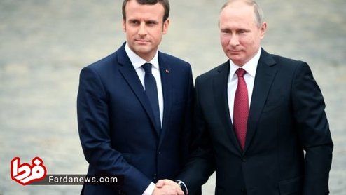 گفتوگوی مکرون و پوتین در خصوص تحولات ایران