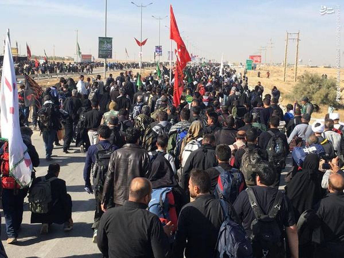 عکس: وضعیت جاده منتهی به مرز مهران