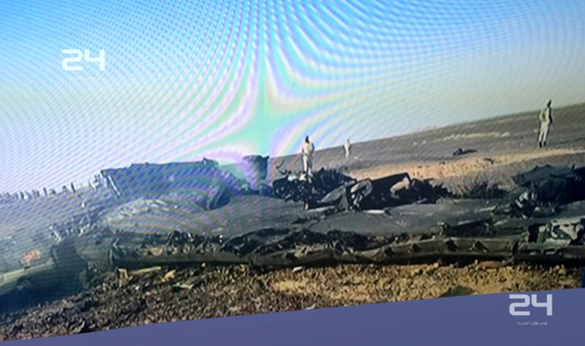 نخستین تصاویر هواپیمای ساقط شده روسی