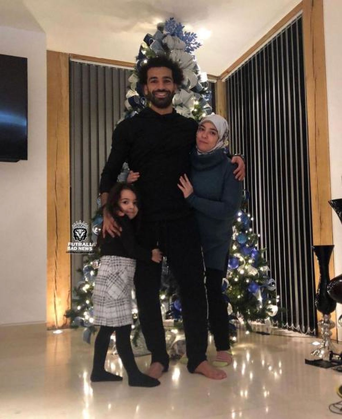 حجاب همسر محمد صلاح  +عکس