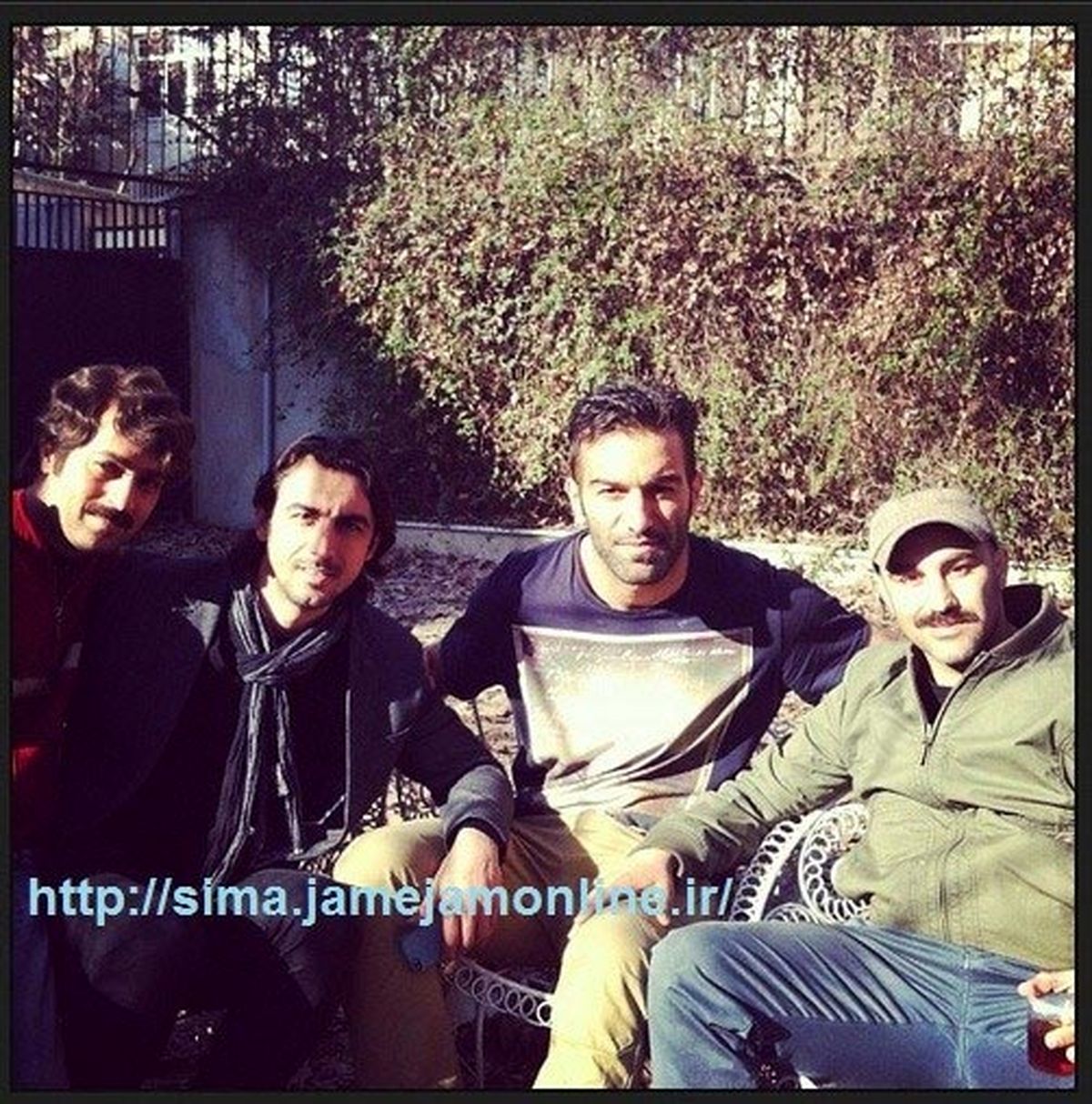 نقی و ارسطو در کنار استقلالی ها/عکس