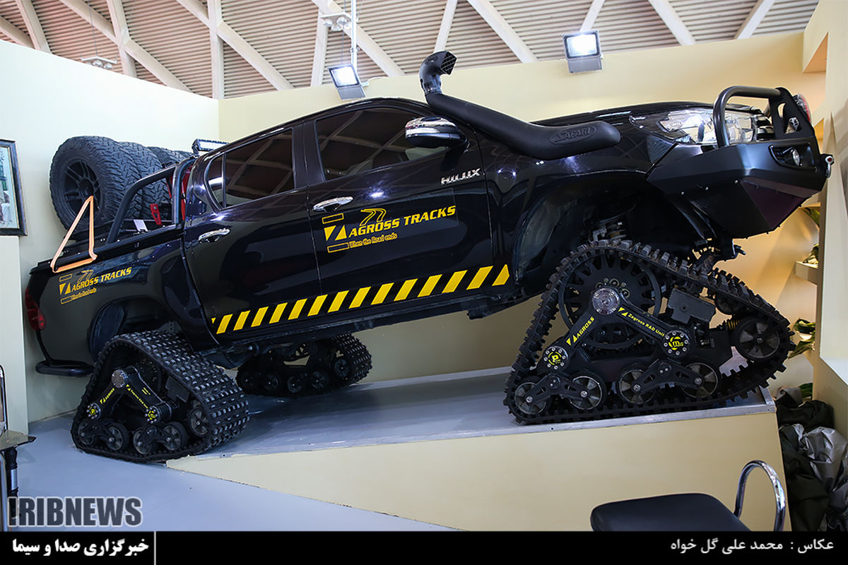 عکس: متفاوت‌ترین خودری مدیریت بحران ایران