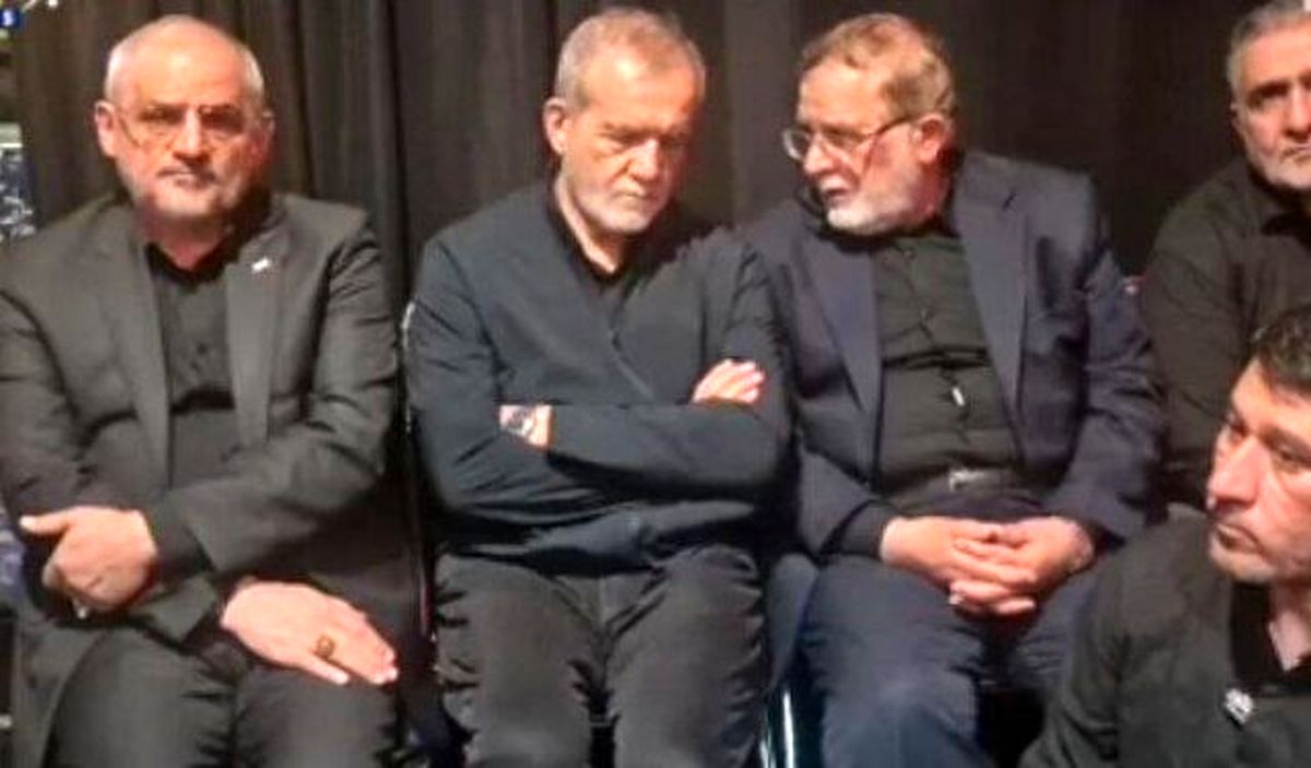 حضور رئیس‌جمهوری در مراسم بزرگداشت شهید سپهبد باقری