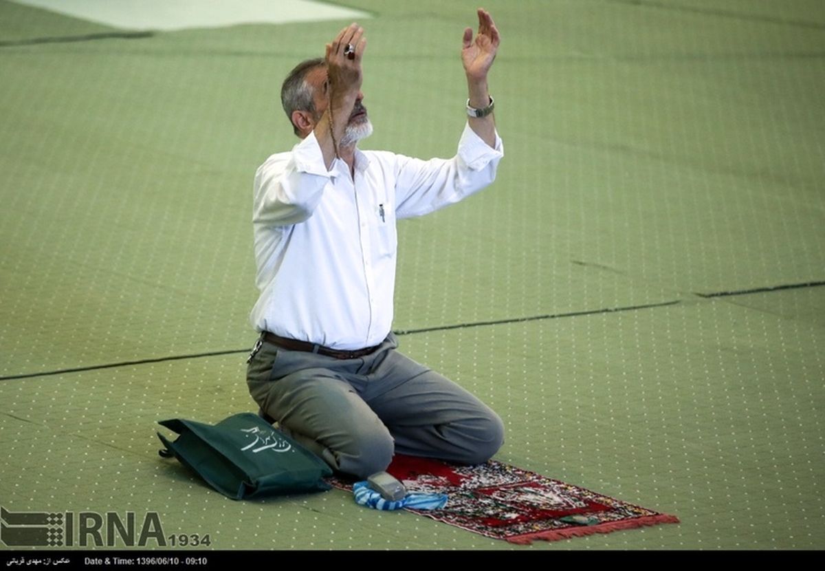 تصاویر: برخی چهره‌ها در نماز عید قربان