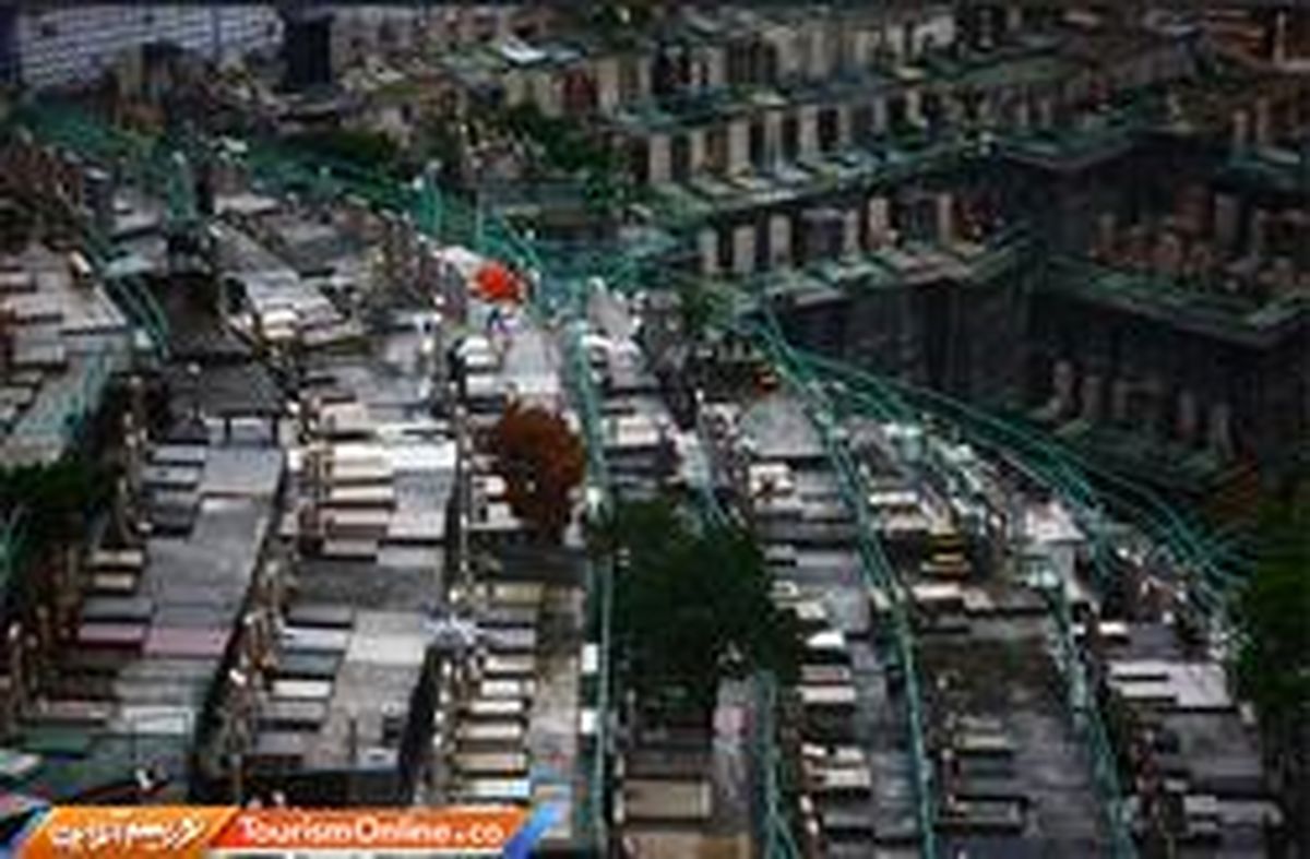 قبرستانهای عمودی که جاذبه گردشگری شد! +عکس