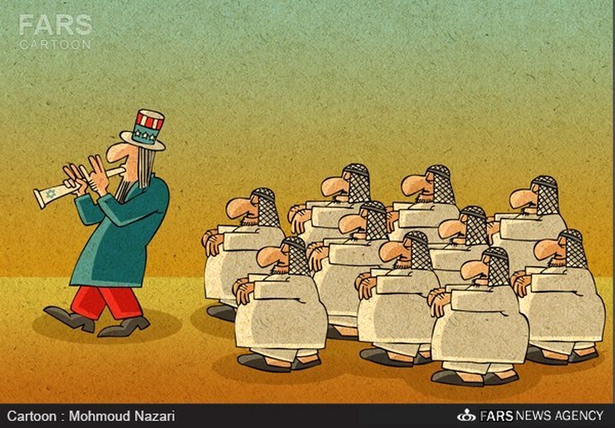 کاریکاتور:پیشنهاد وزیر جنگ اسرائیل به آمریکا!